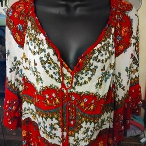 Cool Bohemian blouse